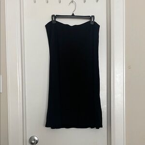 Banana Republic Black Midi Skirt